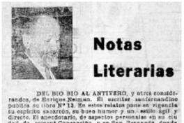 Notas literarias