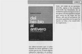 Del Bíobío al antivero.