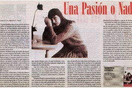 Avant premiere de la tragedia "Edipo Rey".