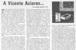 A Vicente Aciares...