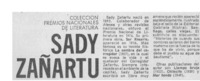 Sady Zañartu.