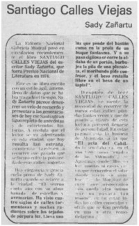 Santiago calles viejas.