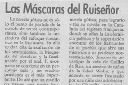 Las máscaras del ruiseñor
