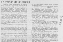La traición de las erratas