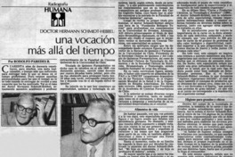 Una vocación más allá del tiempo