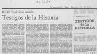 Testigos de la historia