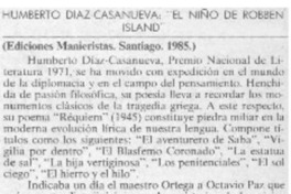 Humberto Díaz Casanueva, "El niño de Robben Island"