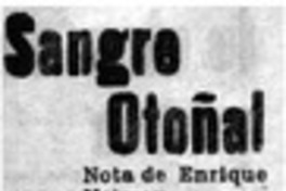 Sangre otoñal
