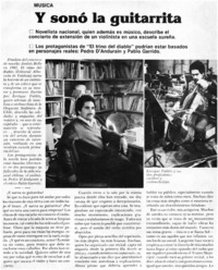 Y sonó la guitarrita.