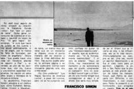 Novelista de un país ocupado