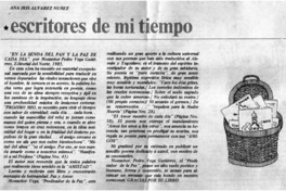 Escritores de mi tiempo