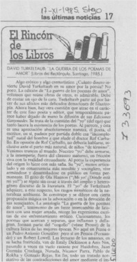 La guerra de los poemas de amor