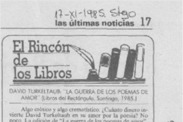 La guerra de los poemas de amor