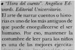 "Hora del cuento"