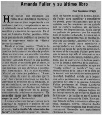 Amanda Fuller y su último libro