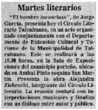 El hombre inconcluso.