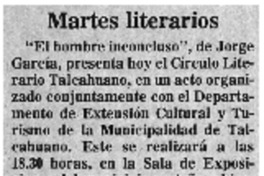 El hombre inconcluso.