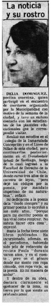 Delia Domínguez.