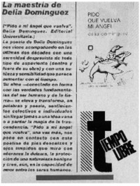 La maestría de Delia Domínguez.