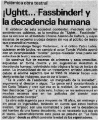 ¡Ughtt...Fassbinder!.