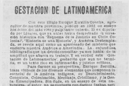 Gestación de latinoamérica