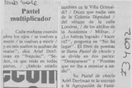 Pastel multiplicador.