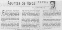 Apuntes de libros