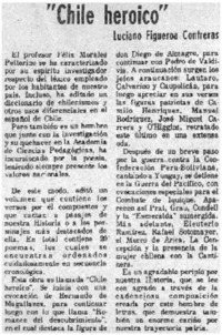 "Chile heroico"