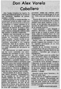 Don Alex Varela Caballero