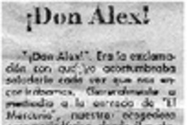 ¡Don Alex!