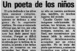Un poeta de los niños