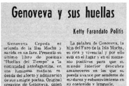 Genoveva y sus huellas