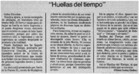 "Huellas del tiempo"