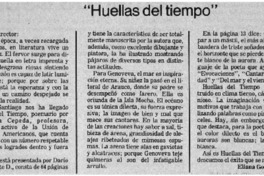 "Huellas del tiempo"