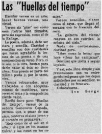 "Huellas en el tiempo"