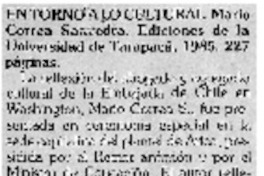 En torno a lo cultural.