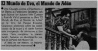 El mundo de Eva, el mundo de Adán.