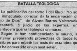 Batalla teológica