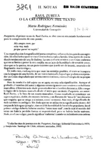 Raul Zurita o la crucifixión del texto