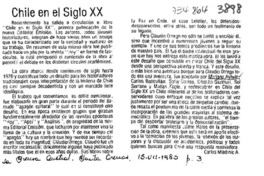 Chile en el siglo XX