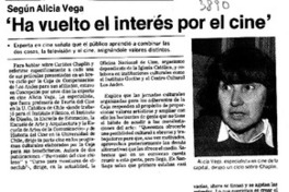 "Ha vuelto el interés por el cine"