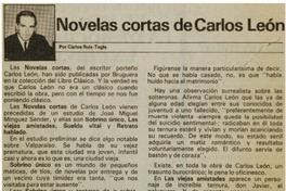 Novelas cortas de Carlos