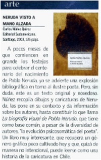 Neruda visto a mano alzada