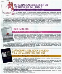 Personas saludables en un desarrollo saludable