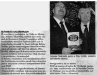 Skármeta galardonado.