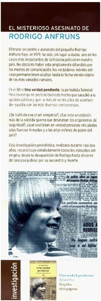 El misterioso asesinato de Rodrigo Anfruns.