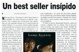 Un best seller insípido