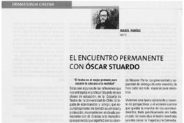 El encuentro permanente con Oscar Sturado