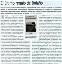 El último regalo de Bolaño