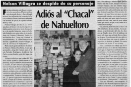 Adiós al "chacal" de Nahueltoro : [entrevista]
